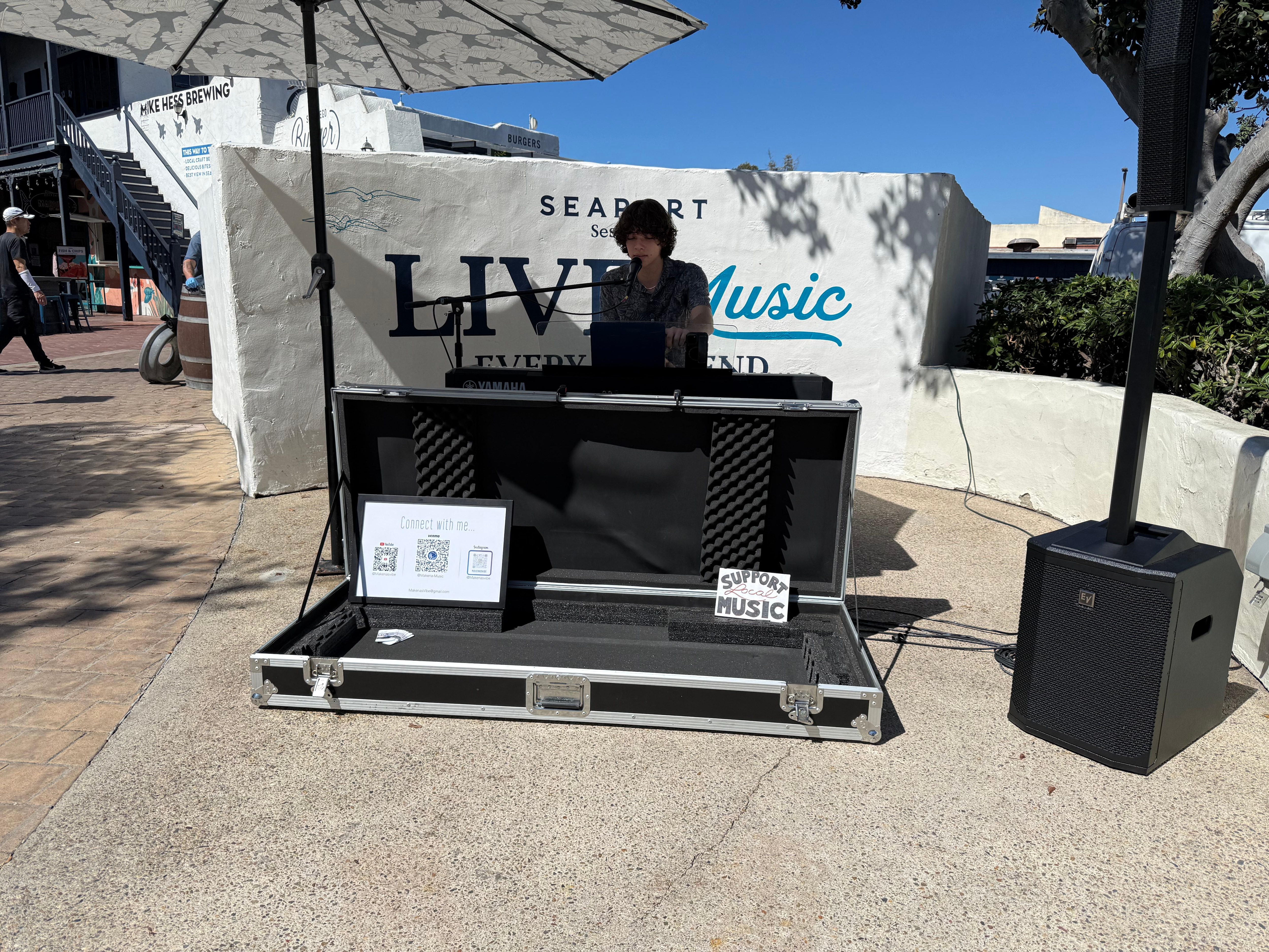 Beautiful music and it’s live!