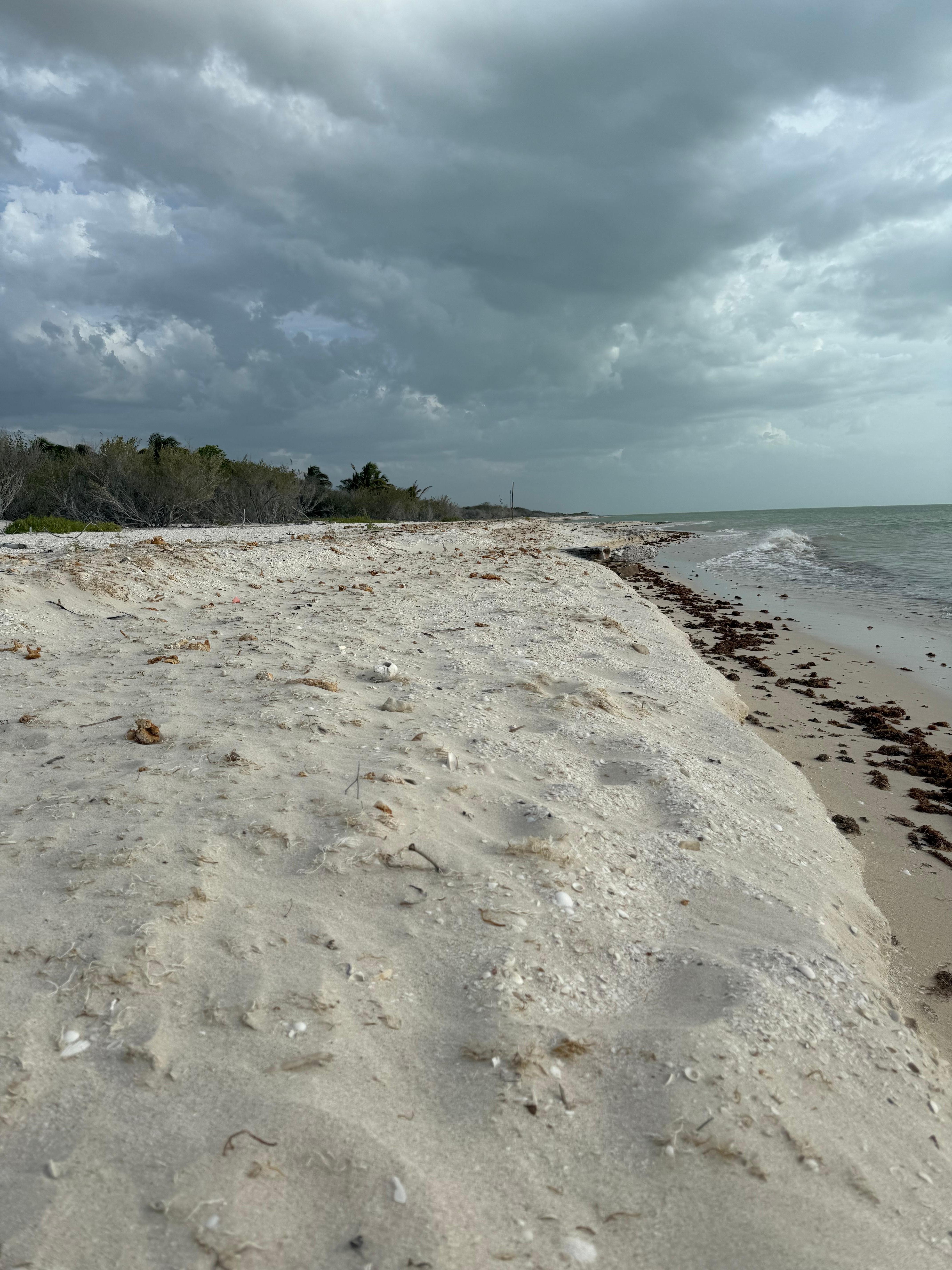 Totally empty beach!
