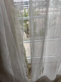 Torn curtains