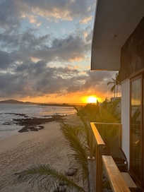 Sunset from our balcony