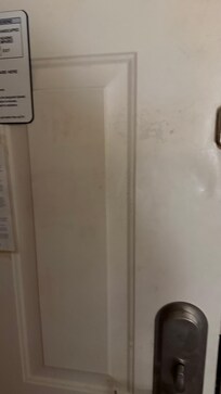 grime on front door 2