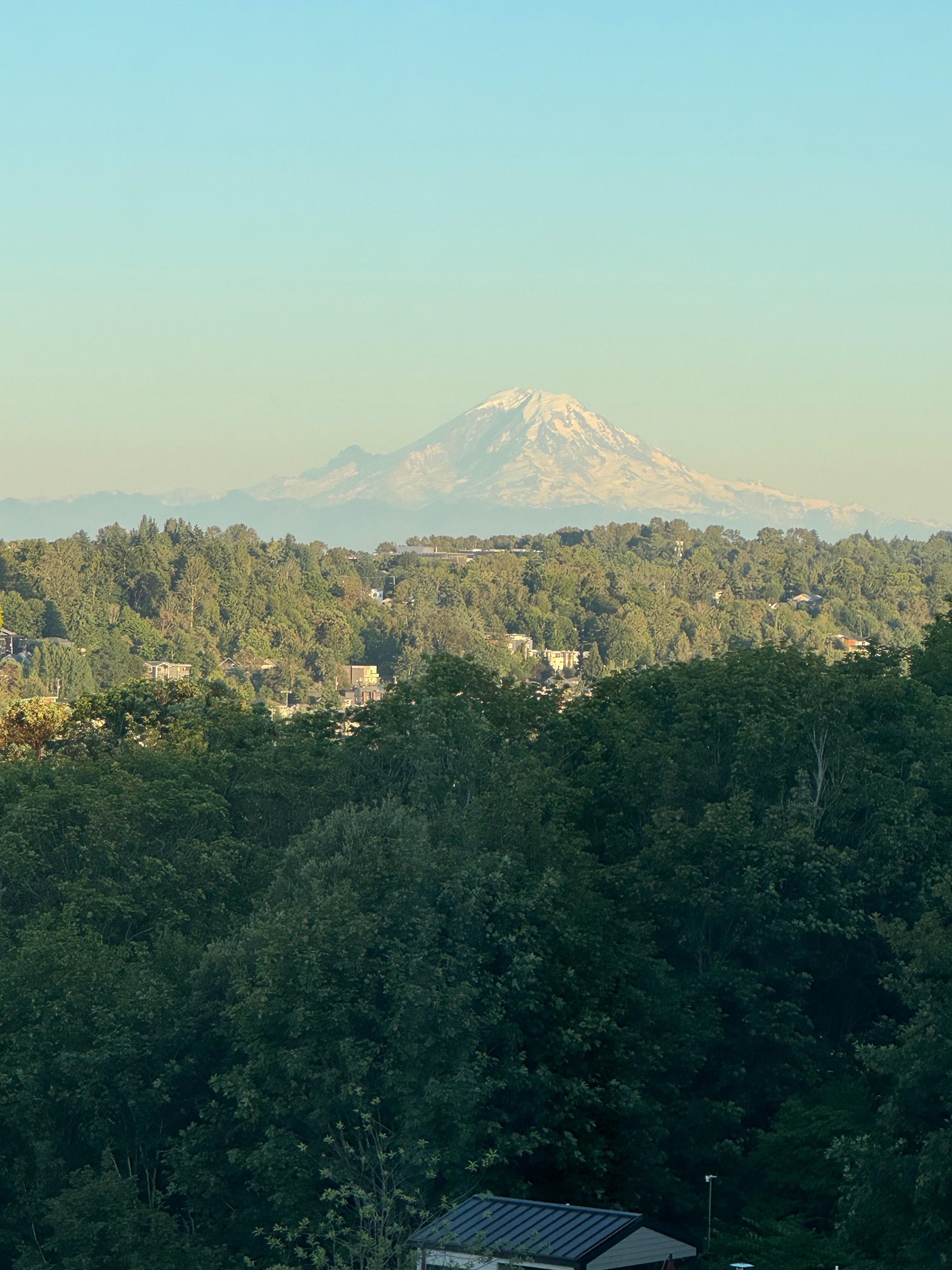Mt Rainier from the Master Bedroom