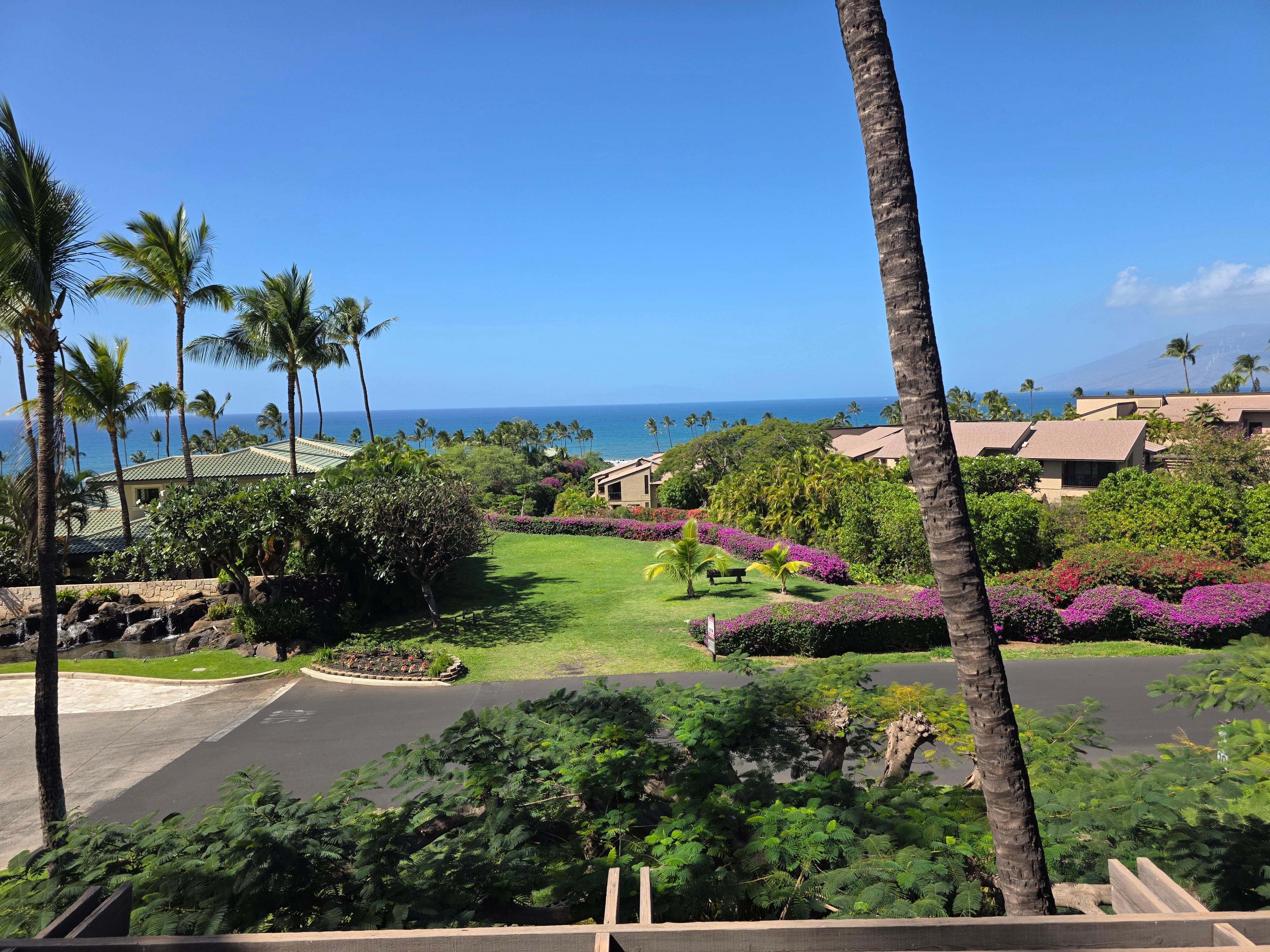 View from the balcony.