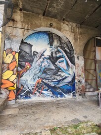 Casco Viejo local art mural