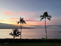 Sunrise view from the lanai