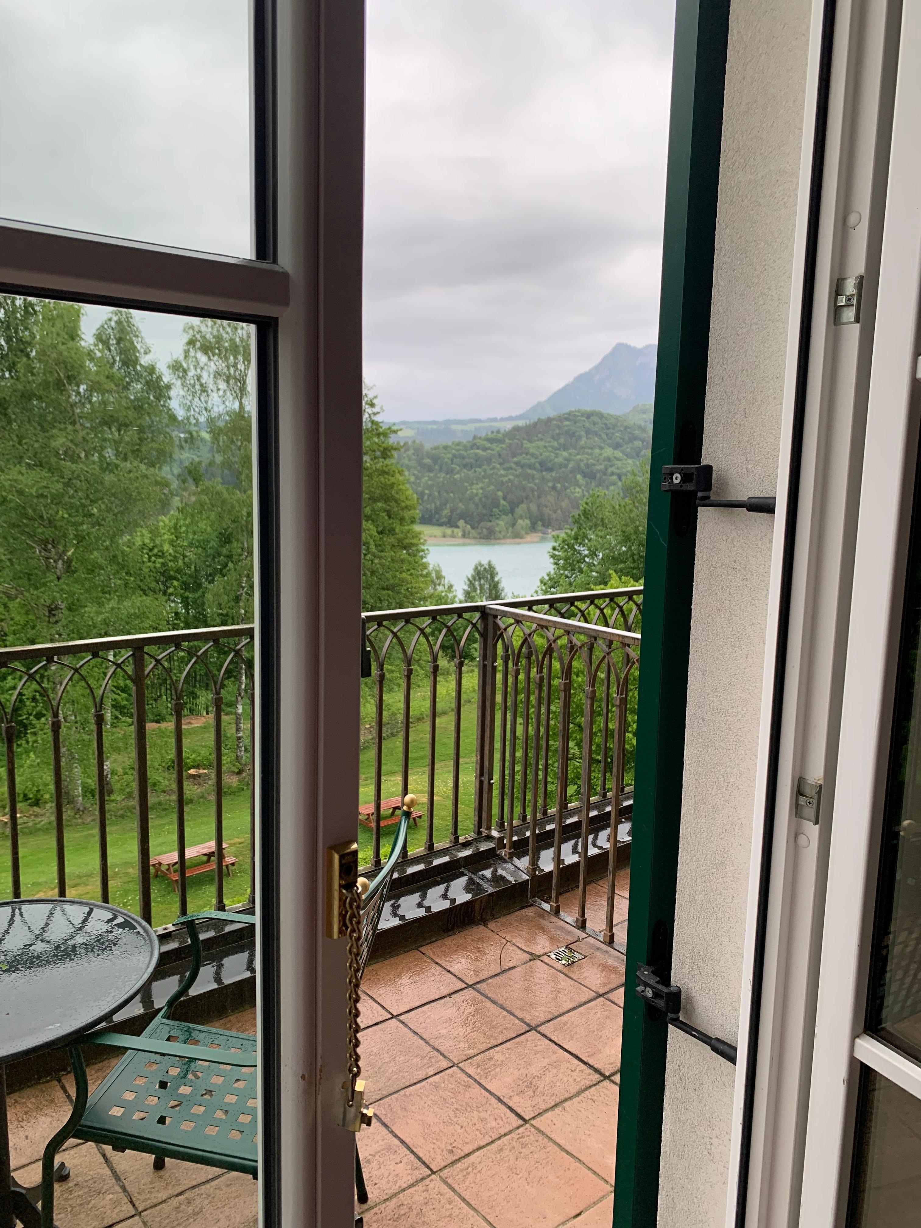 Atemberaubende Aussicht von der Junior Suite aus. 