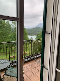 Atemberaubende Aussicht von der Junior Suite aus.