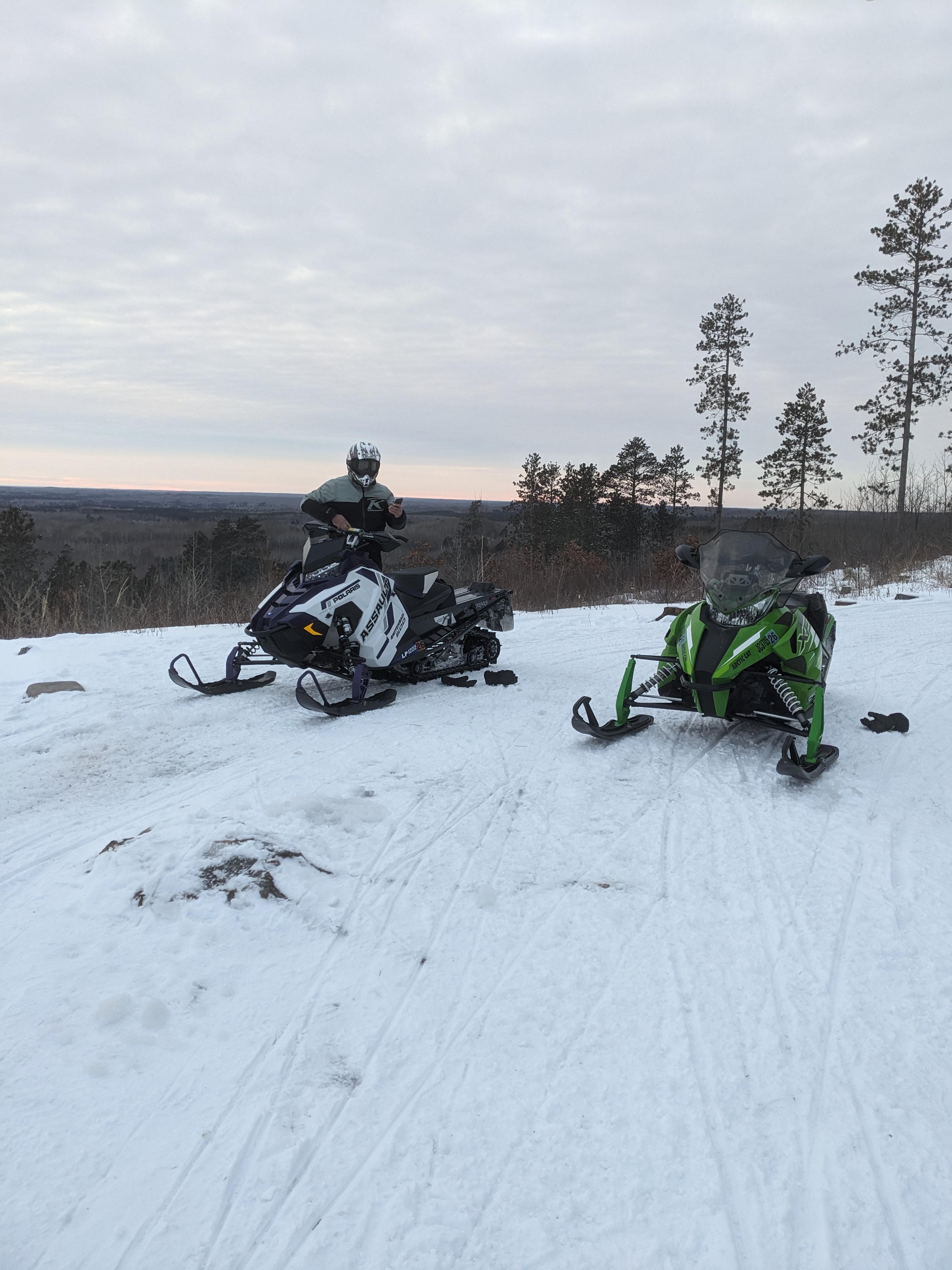Inspiration Point on trail near just east of cabin.