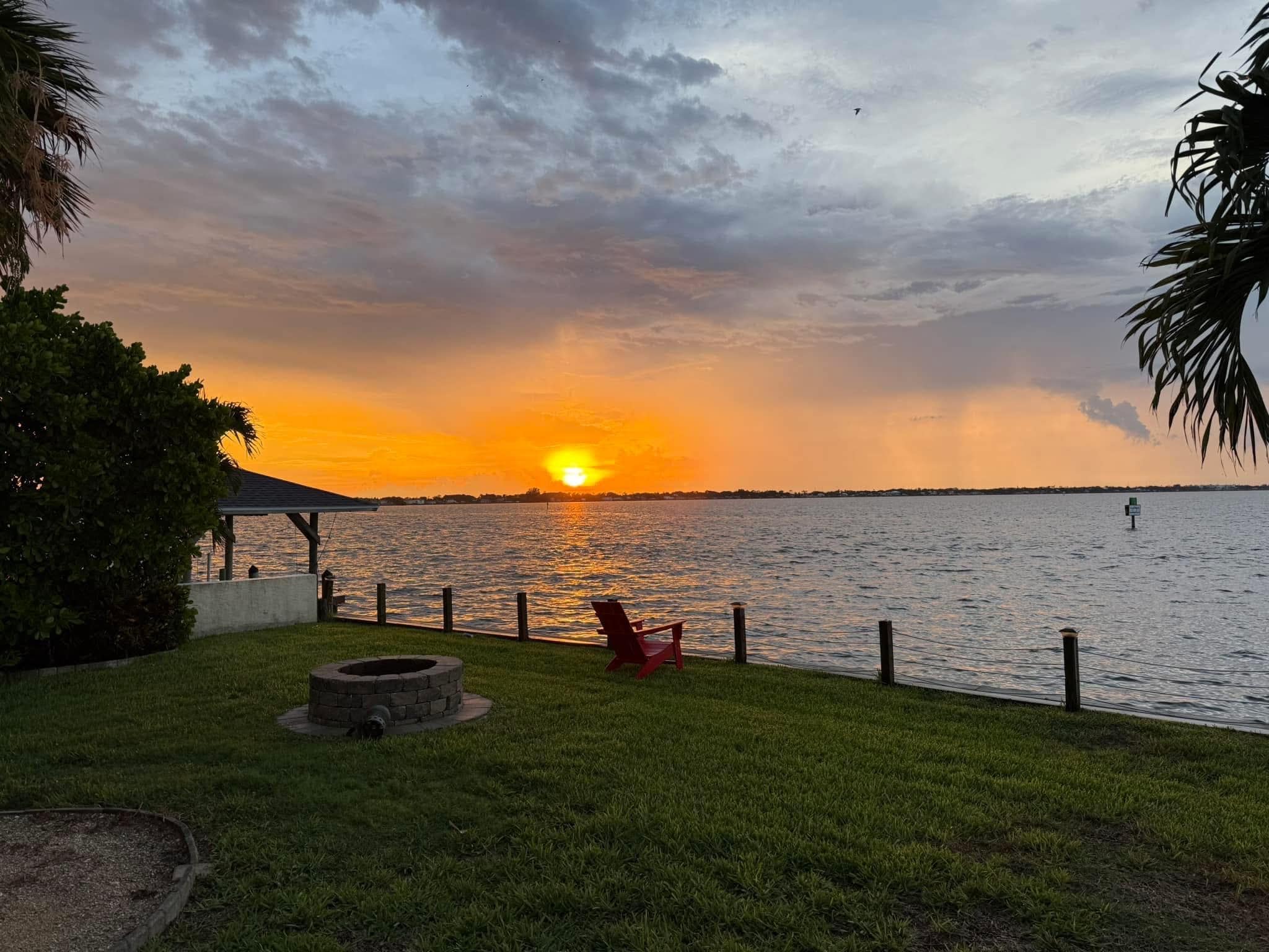 A most beautiful sunset.