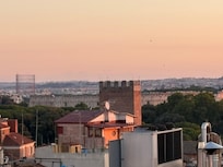 Colosseum from rooftop