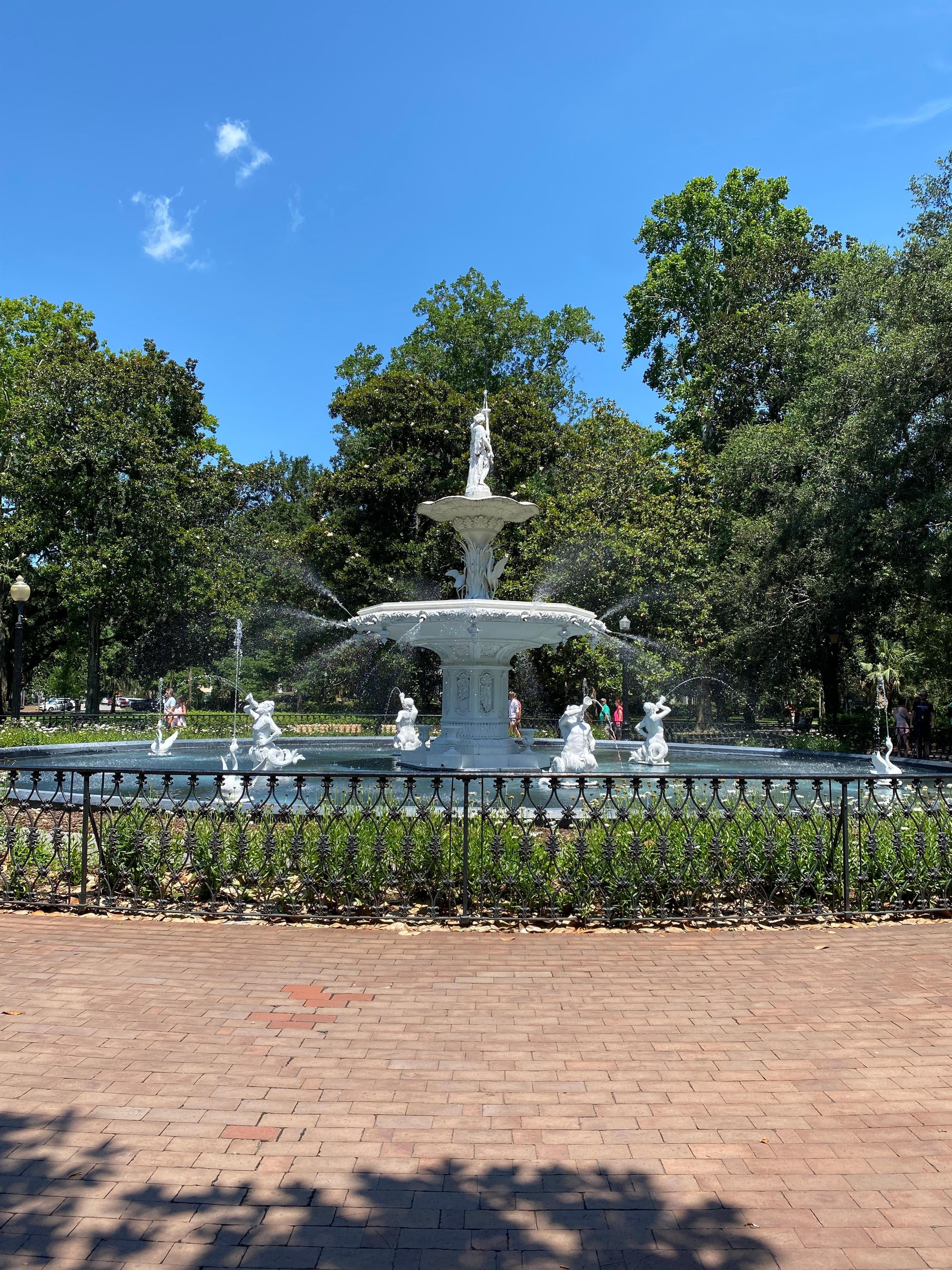 Forsyth Park fountain