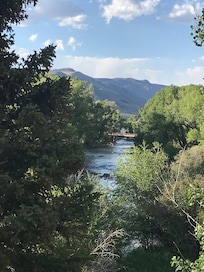 Looking north from the deck