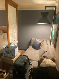 Cute seating area as well as comfortable