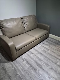 Sofa with bed inside