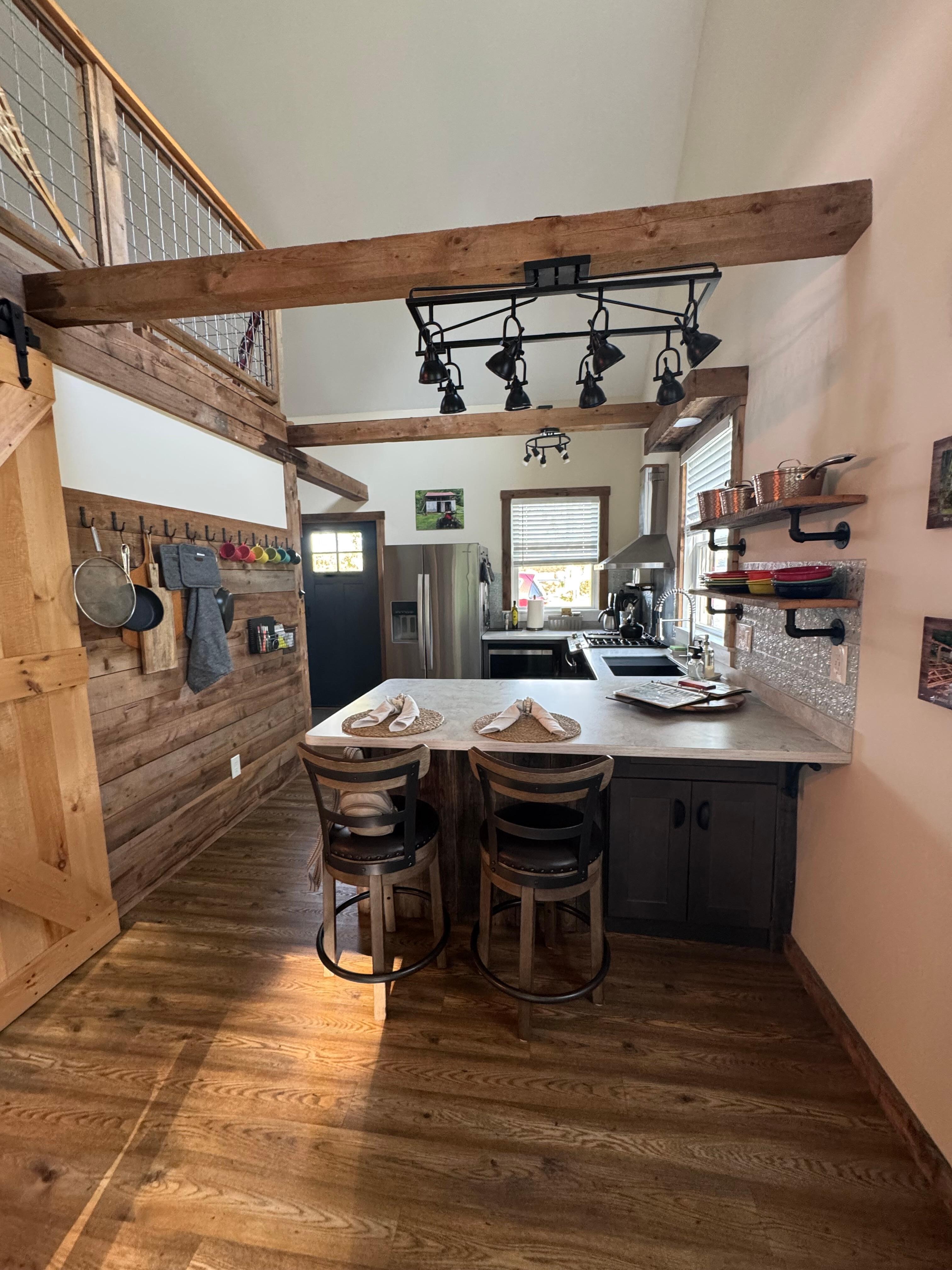 Well-equipped kitchen