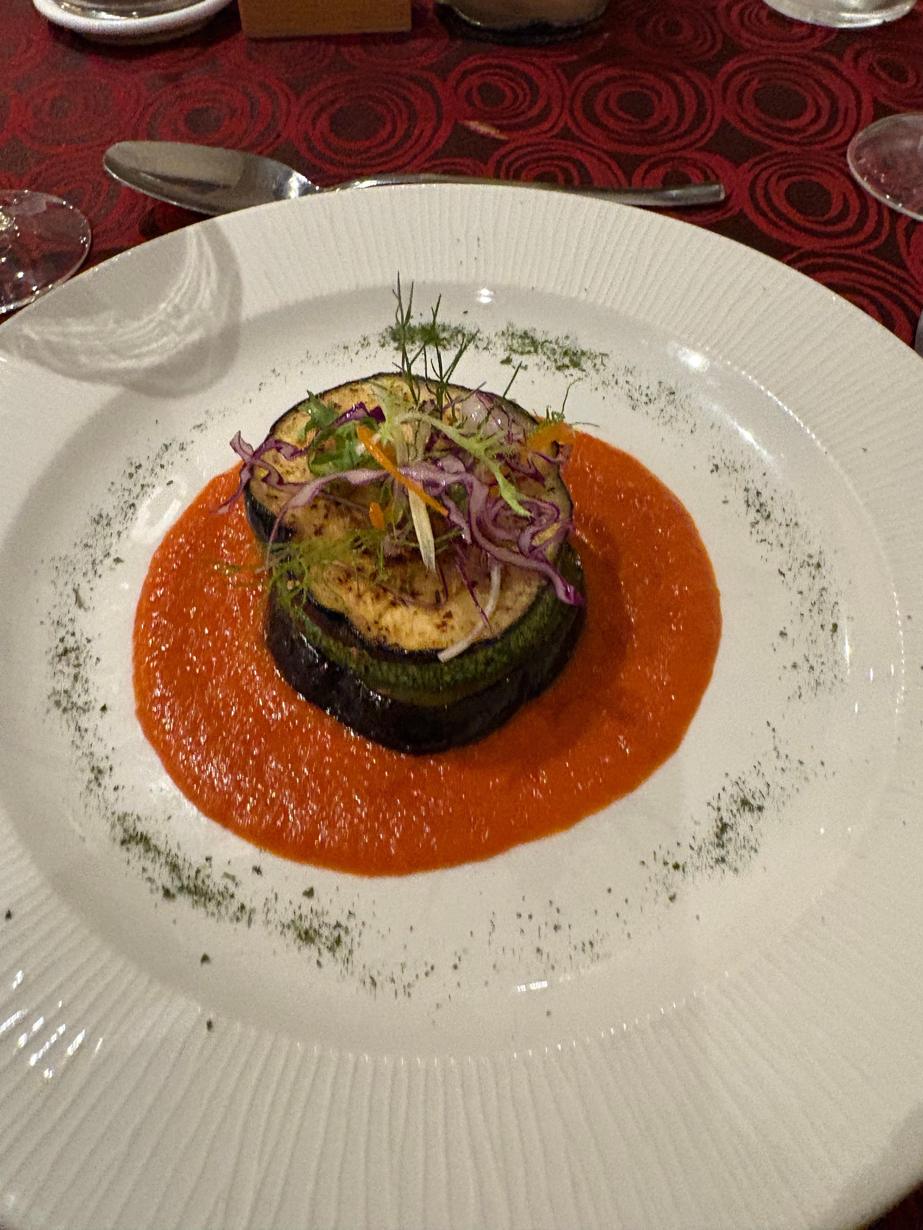 French restaurant ratatouille. 