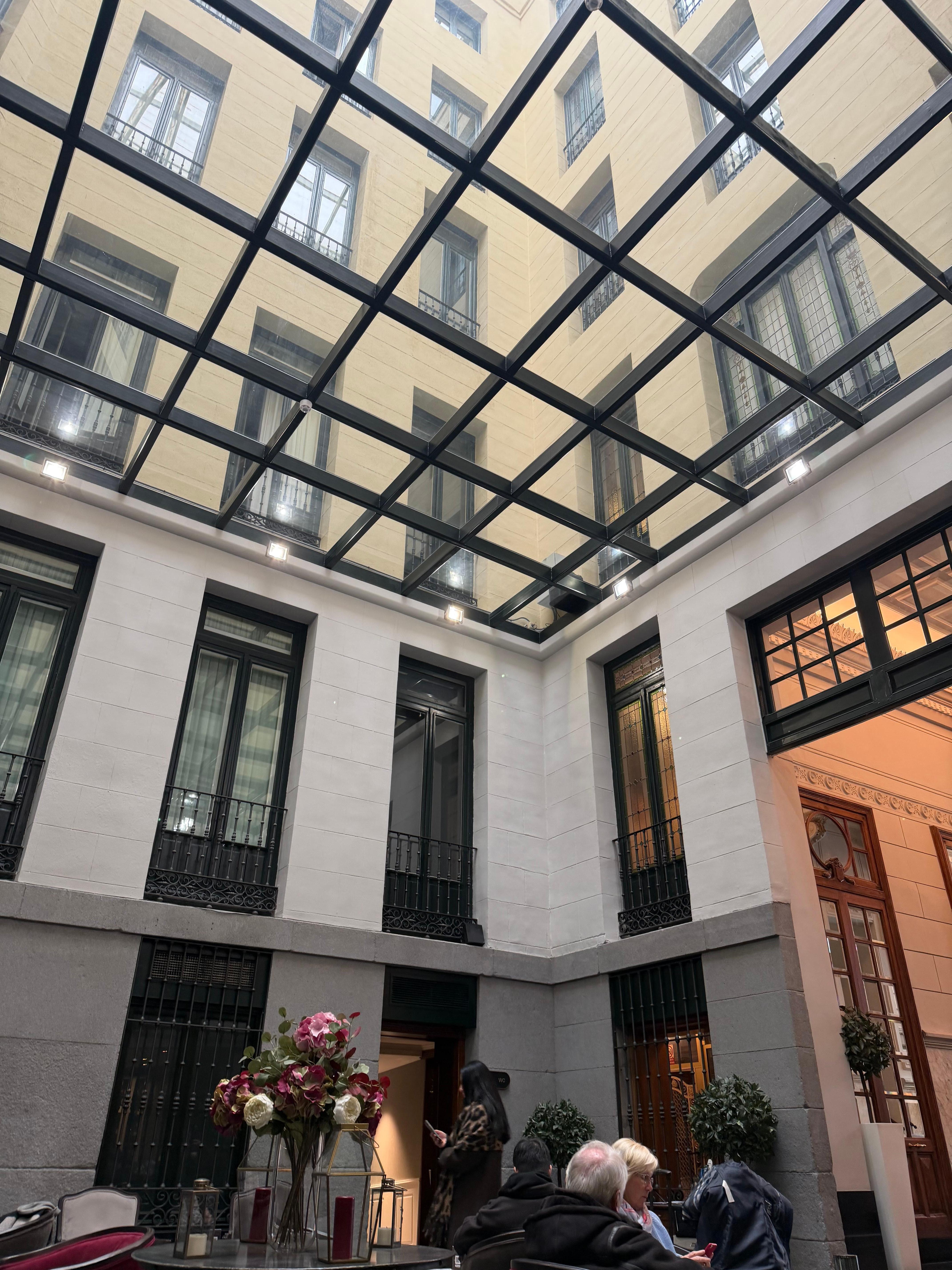 nice lobby area at the Former US Embassy