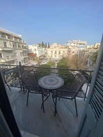 Vue depuis le balcon de la chambre