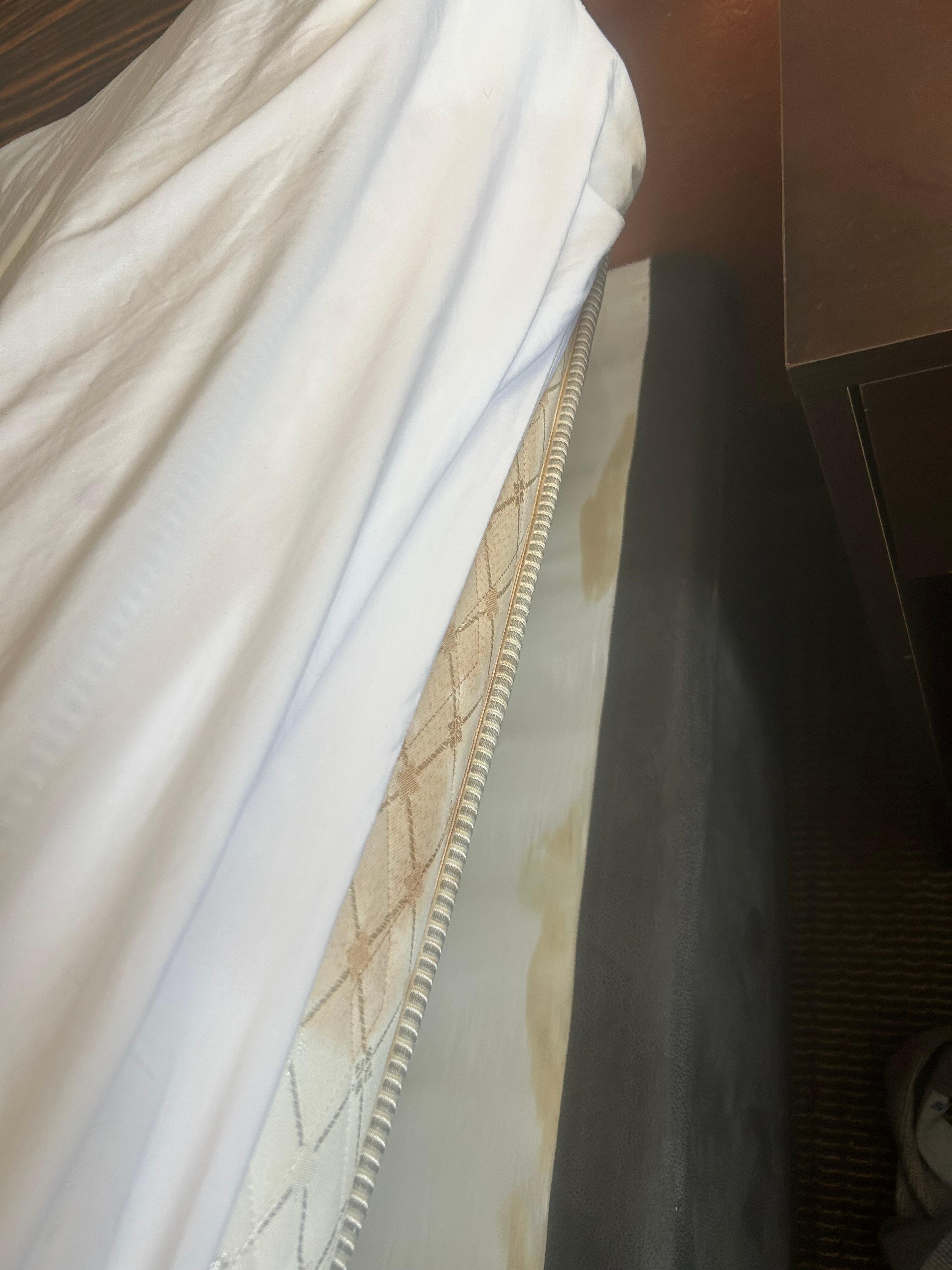 Dirty mattress and box spring
