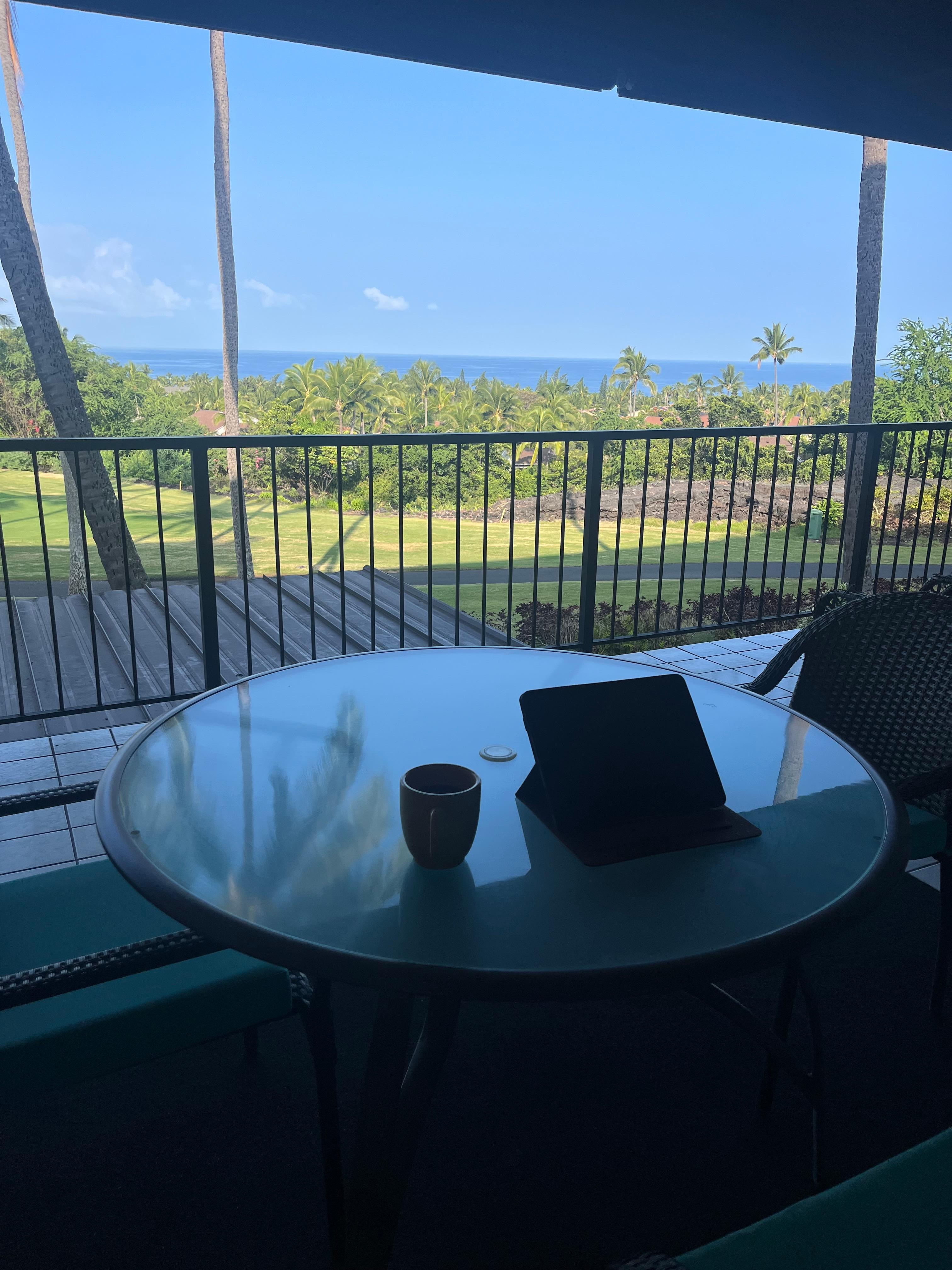 Patio with Ocean view