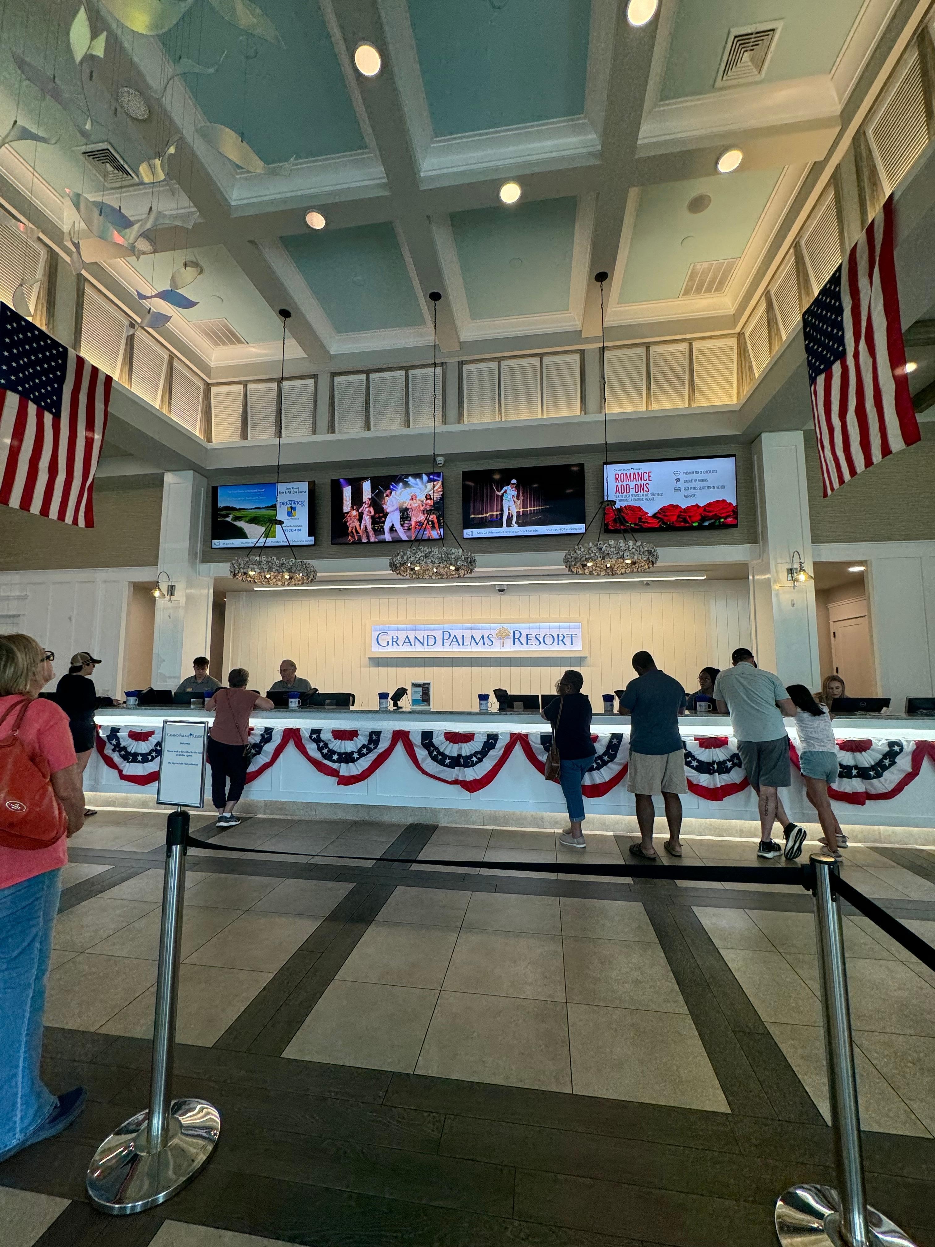 Main Lobby Check in building.