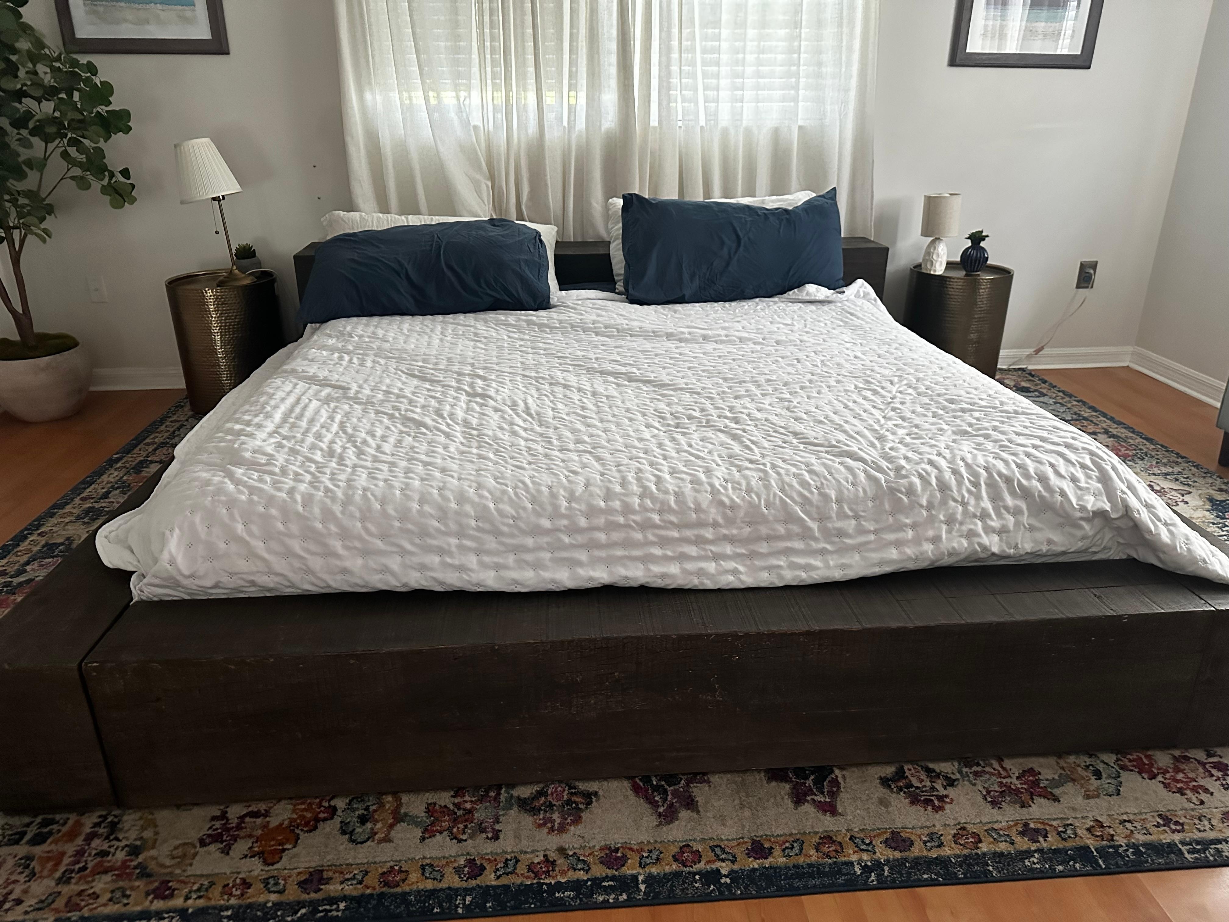 Master bedroom. Not as shown in photos