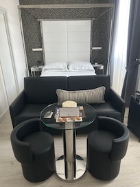 Sitting area in room