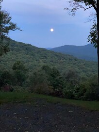 Evening moon