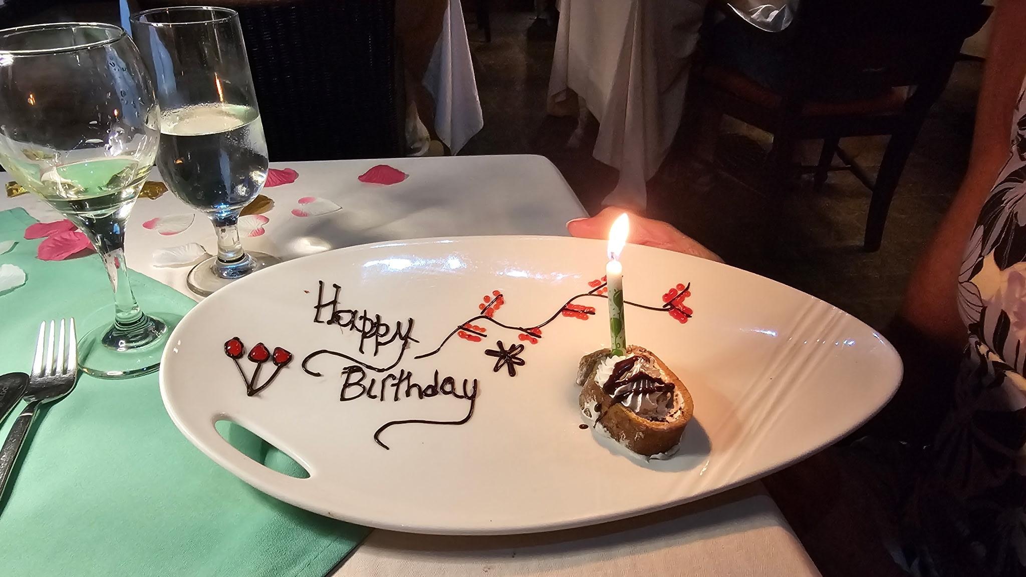 They went all-out in making my birthday a special one!