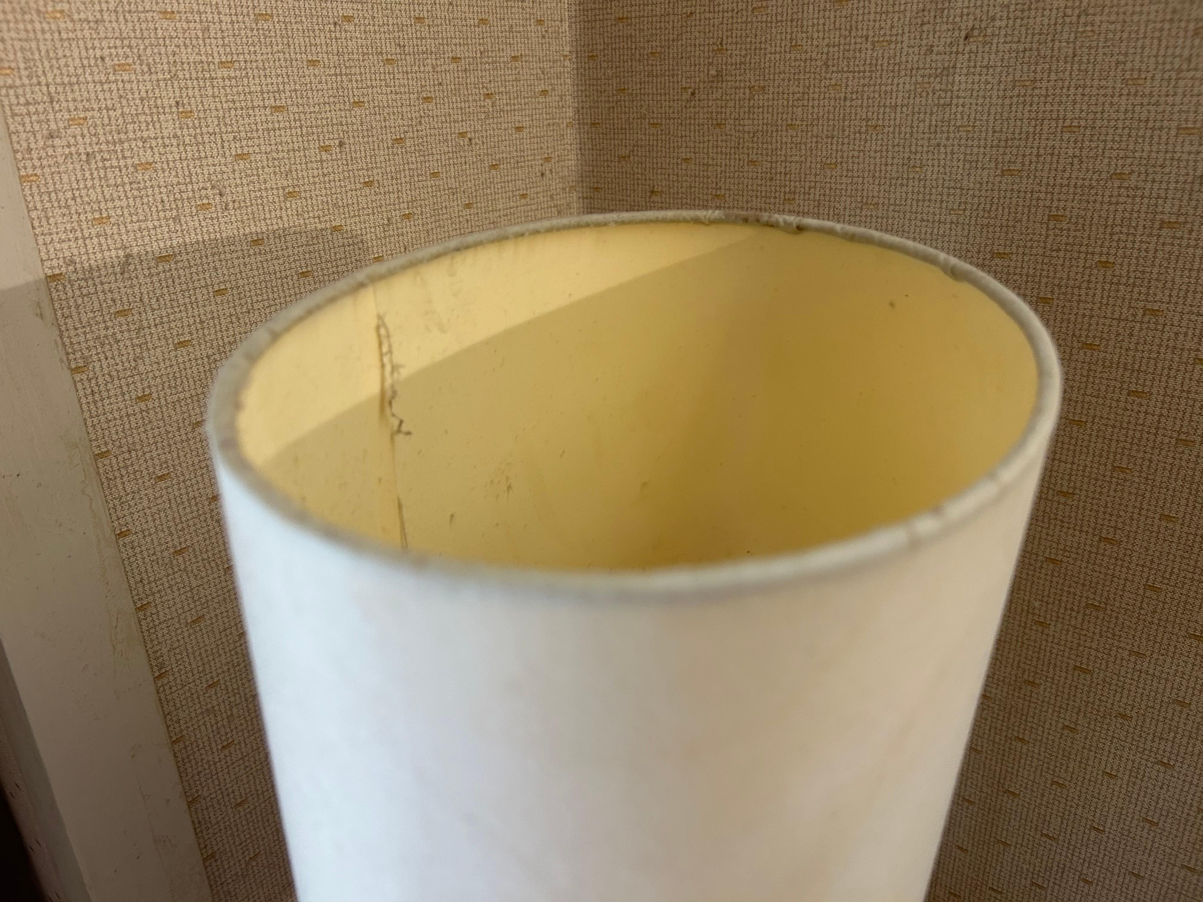 燈罩上肉眼清楚可見灰塵與黴菌