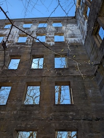 Hotel ruins at the Overlook Mountain Summit