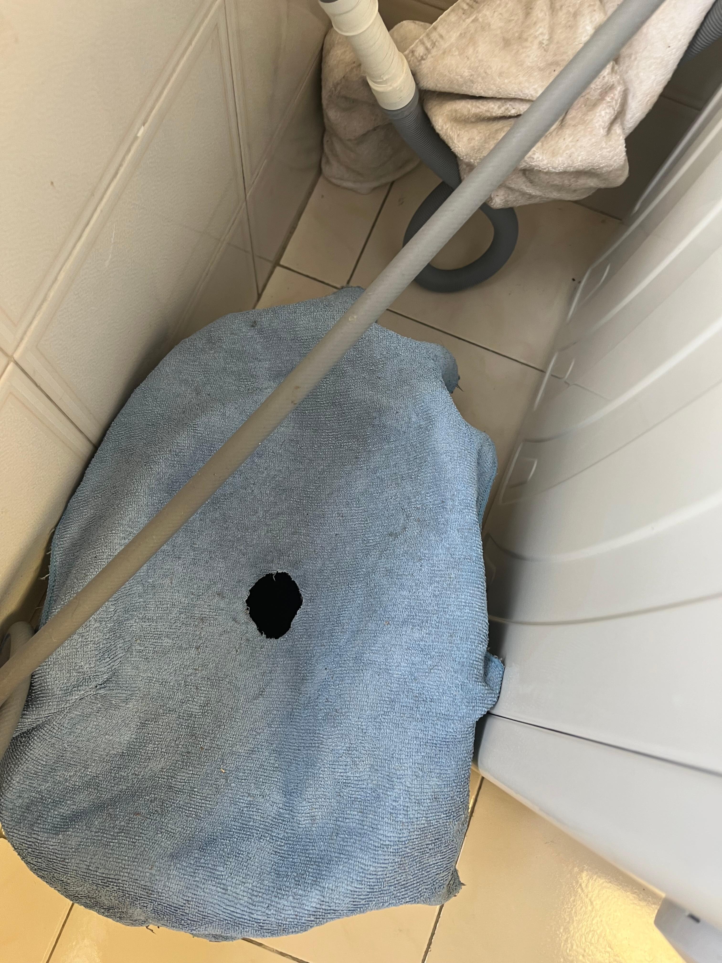 Der kaputte putzlappen