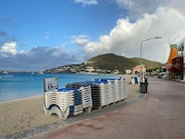 Beach 40m from hotel