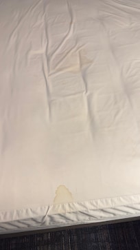Urine in matress pad