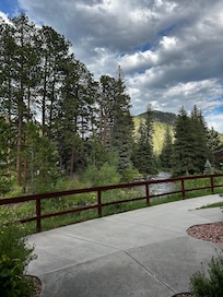 View from back patio