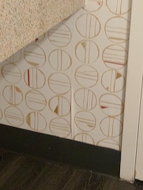 Wallpaper peeling