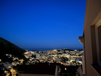 Night view from apartment