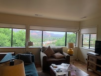 View out the main living area