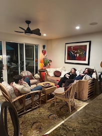 Bonus Zen den hangout off the kitchen.