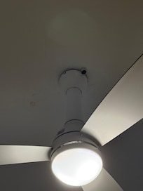 Black figure next to the fan not a sensor for the fan as it didnt work.
