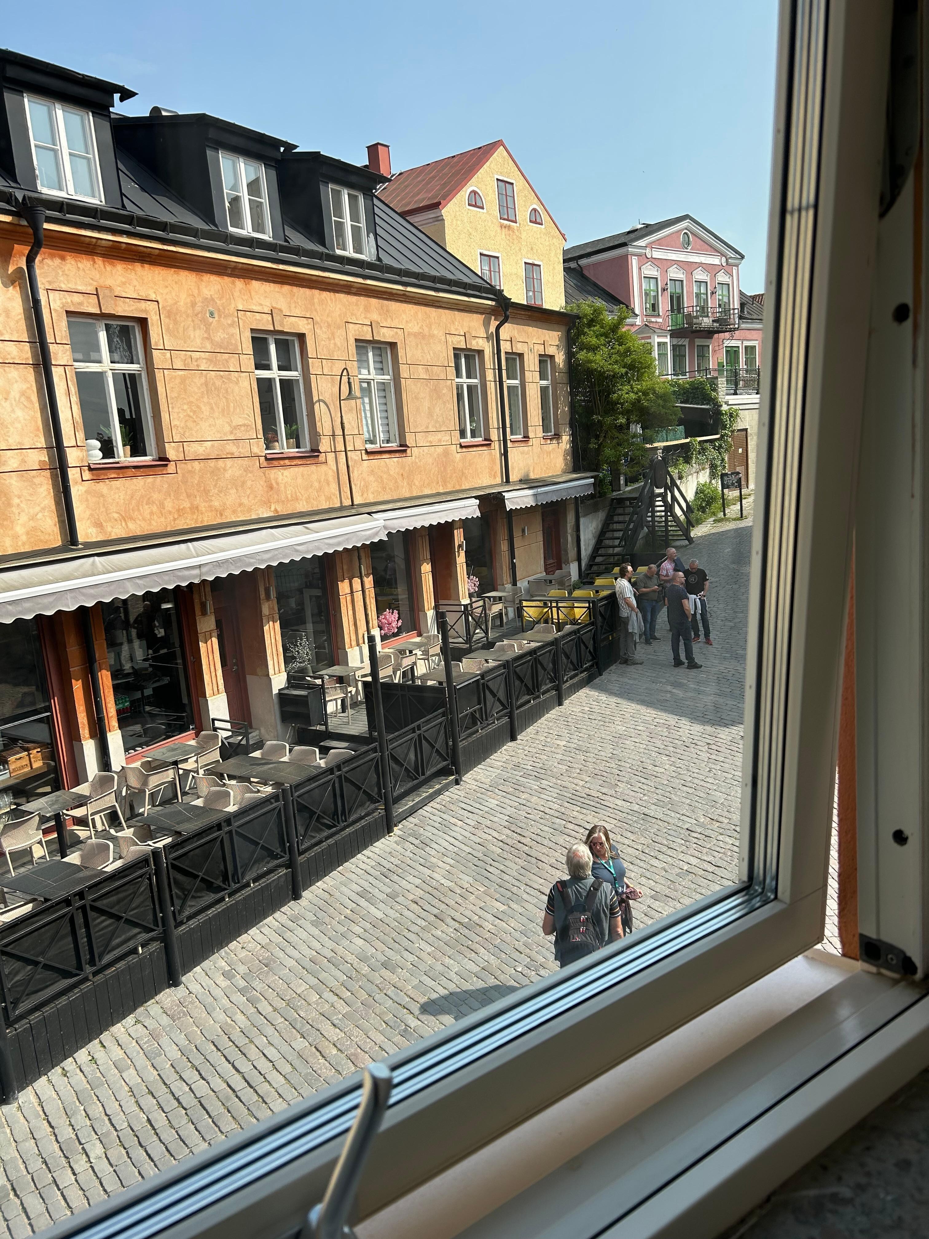 Utsikt från borndet