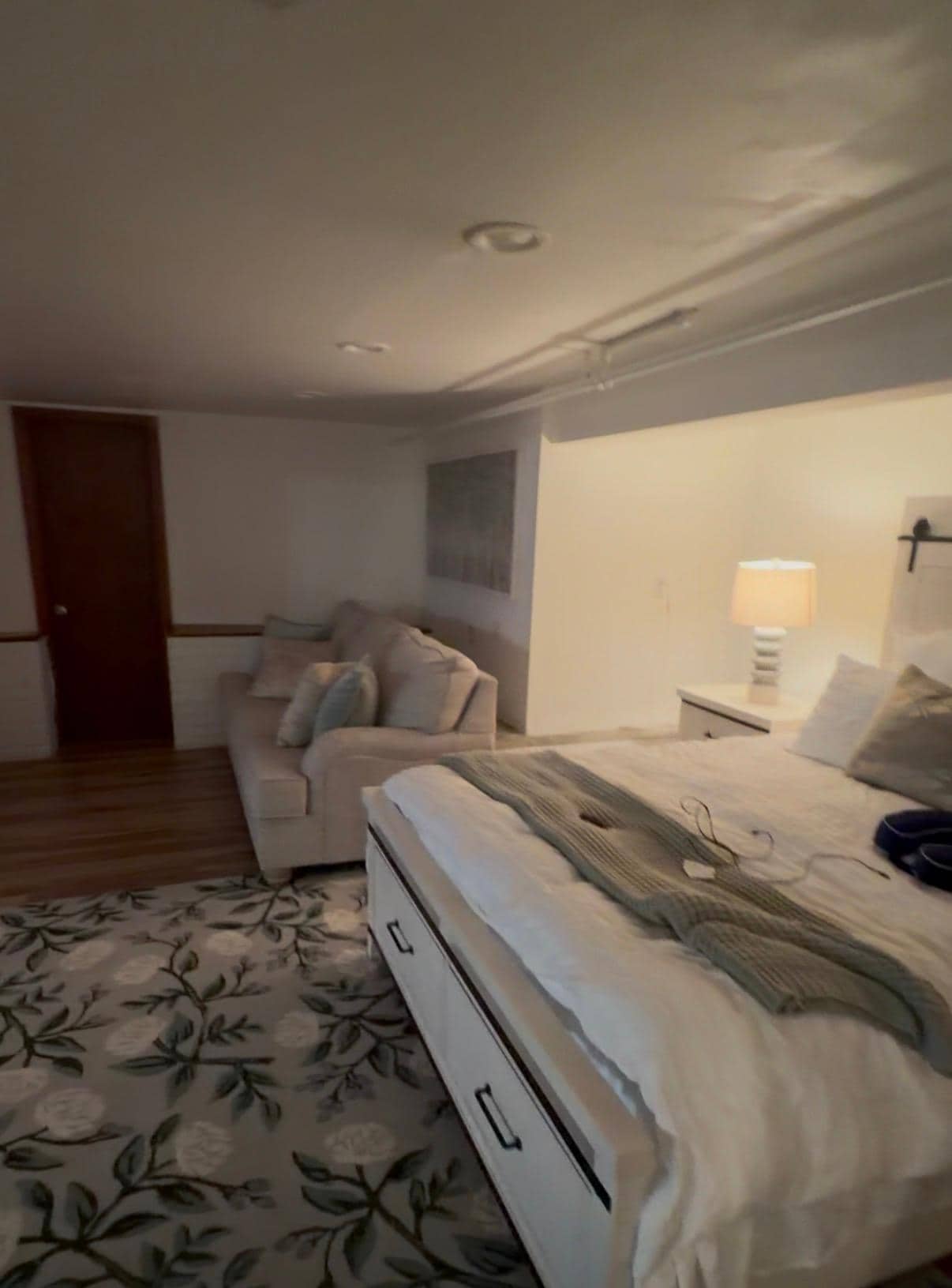 Bed was very comfortable with cute linens