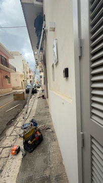 Obra que iniciou as 07:00 horas da manhã.