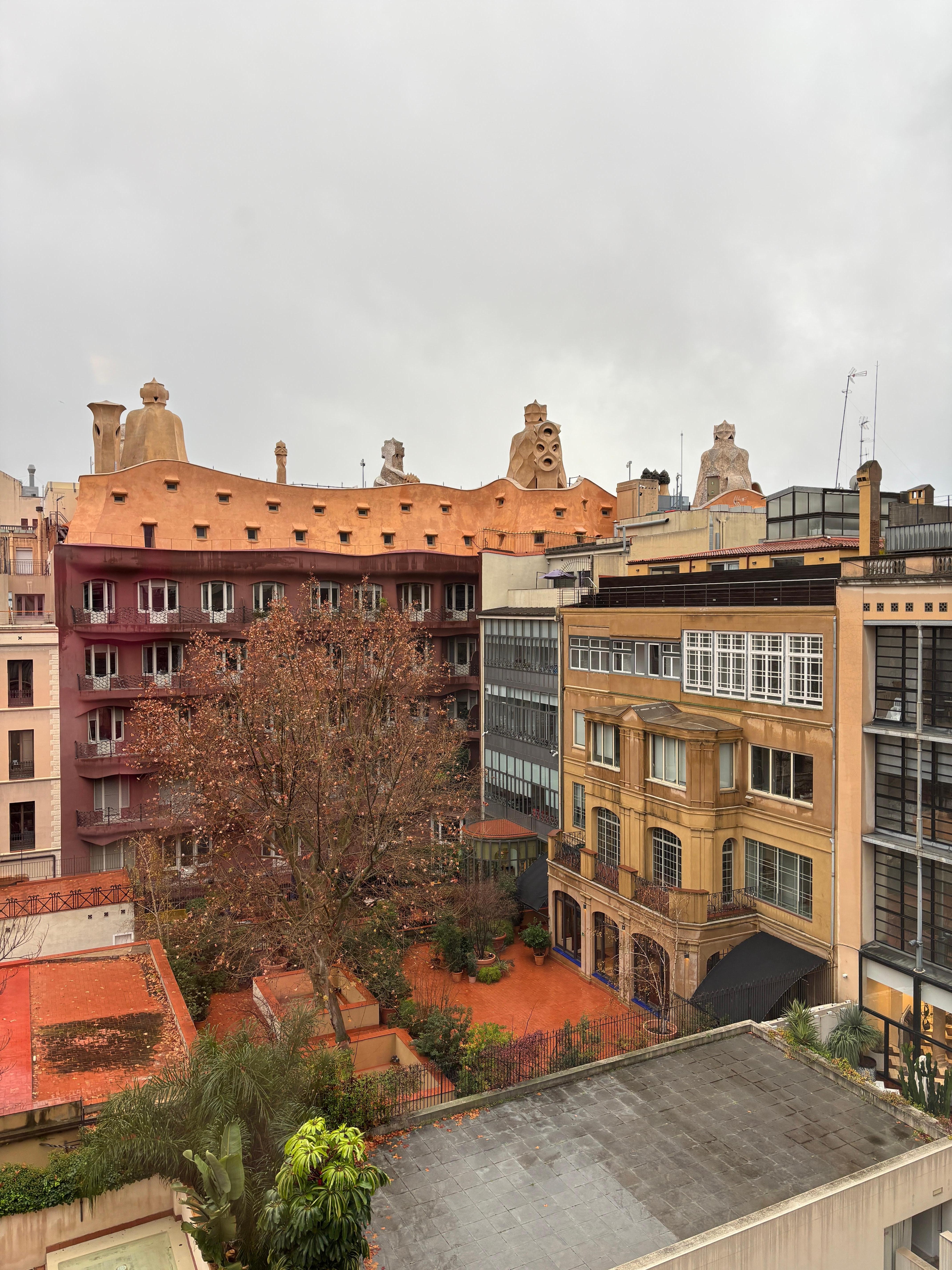 Vista dalla camera familiare del 5 piano