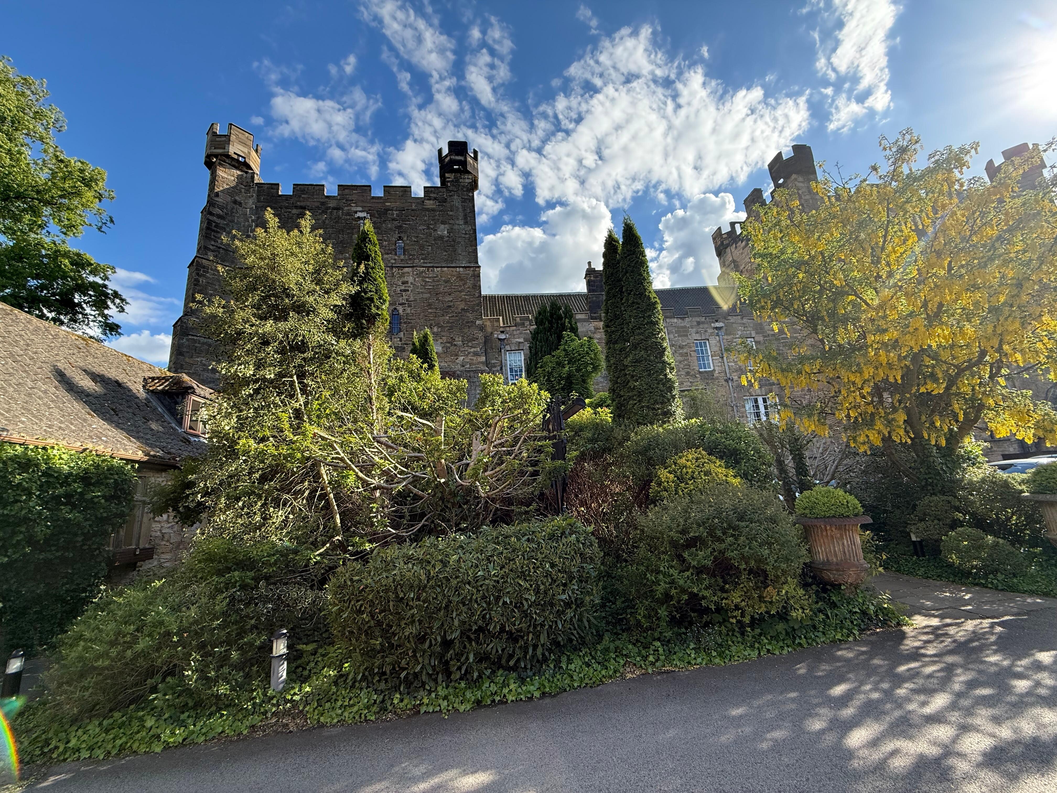 Side of the castle