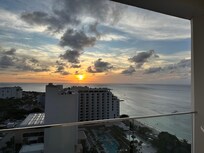 Great ocean view from 18th floor balcony