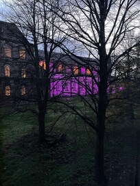 View of the cathedral on arrival
