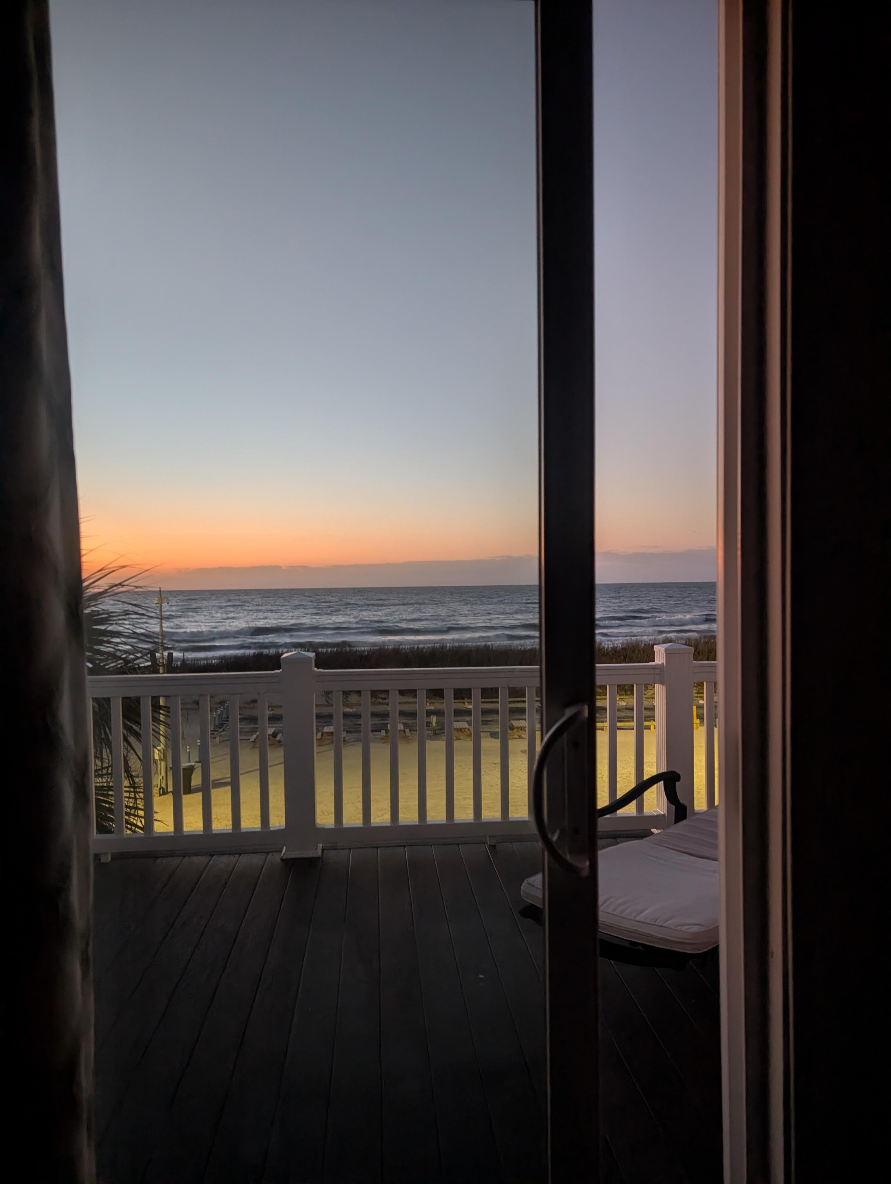 View from upper bedroom