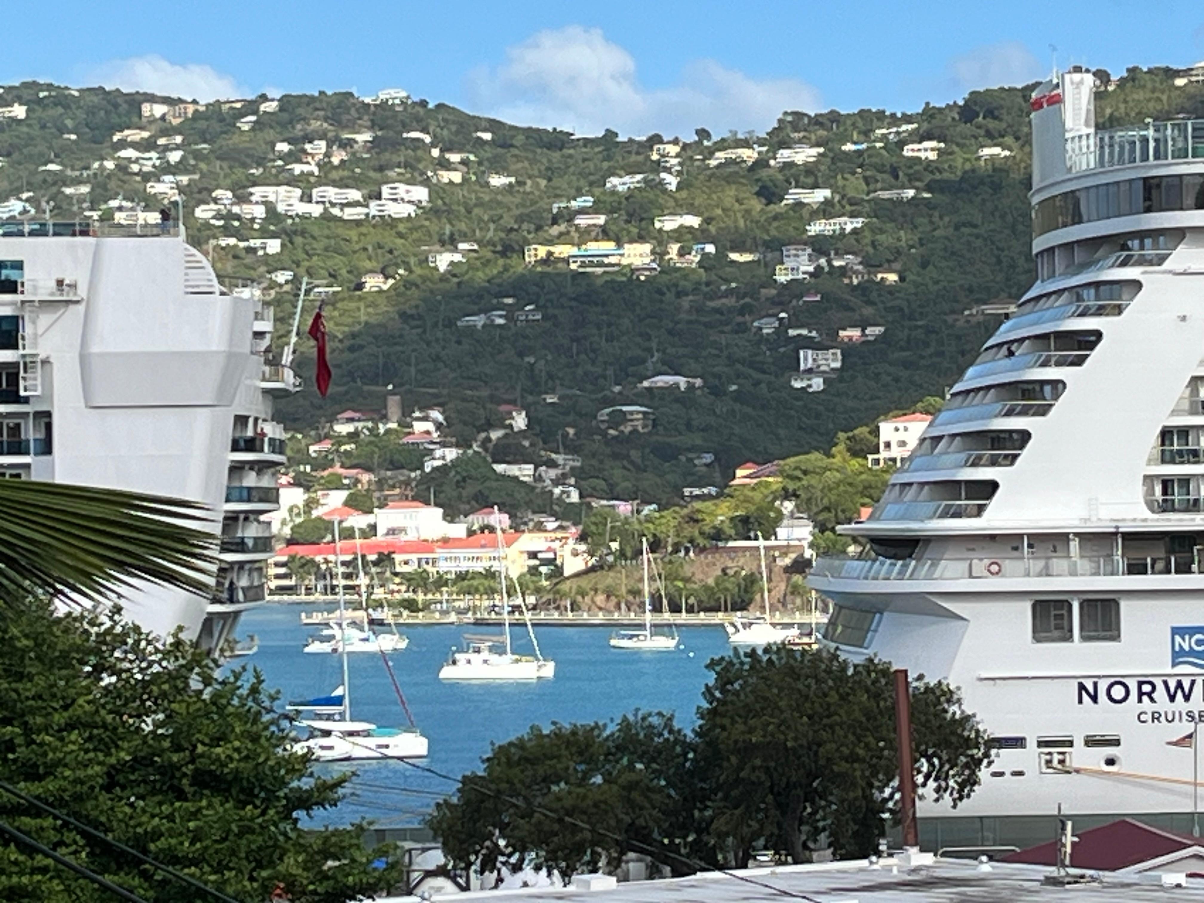 View from the terrace 