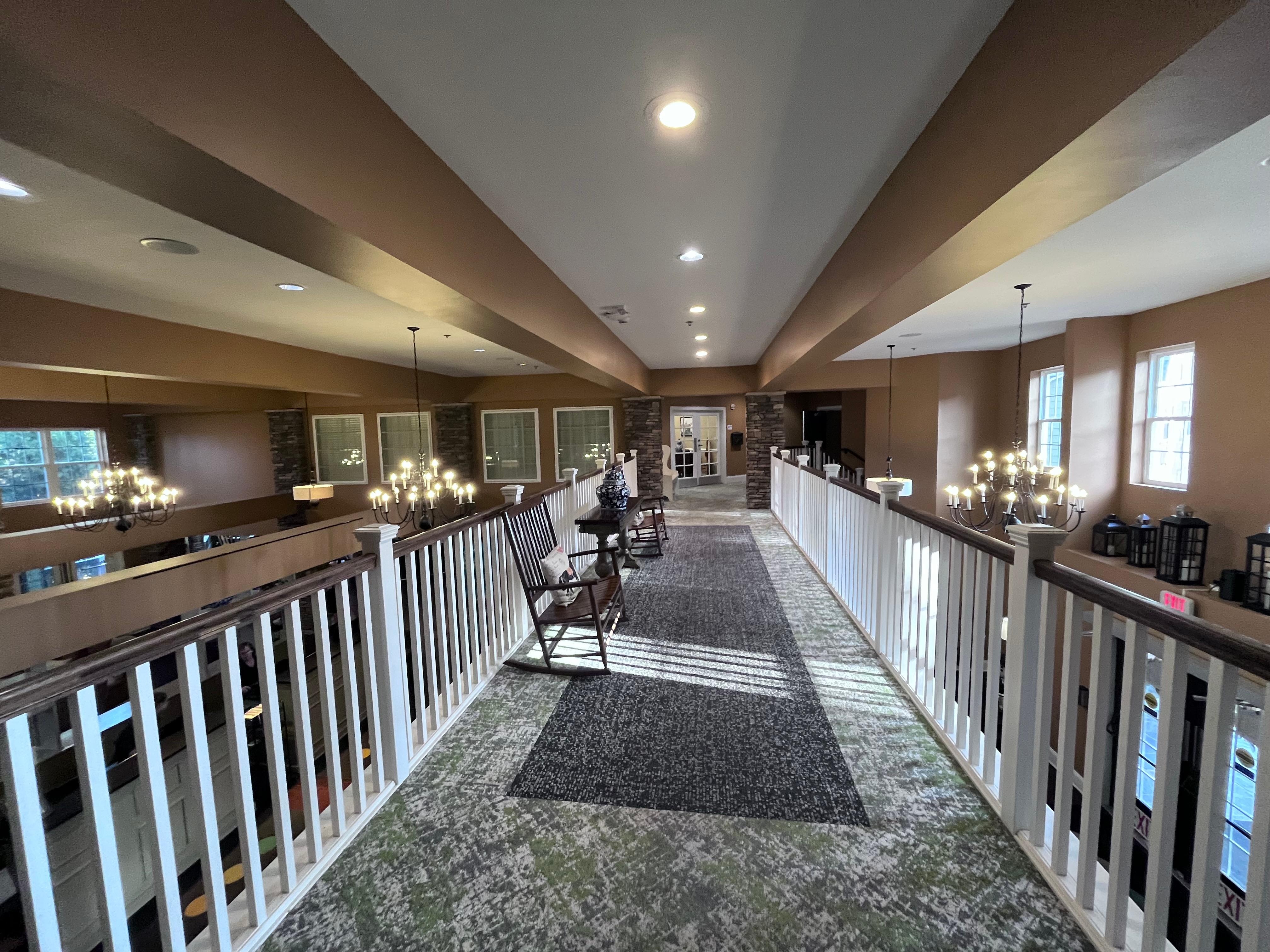 2nd floor overlooking the lobby